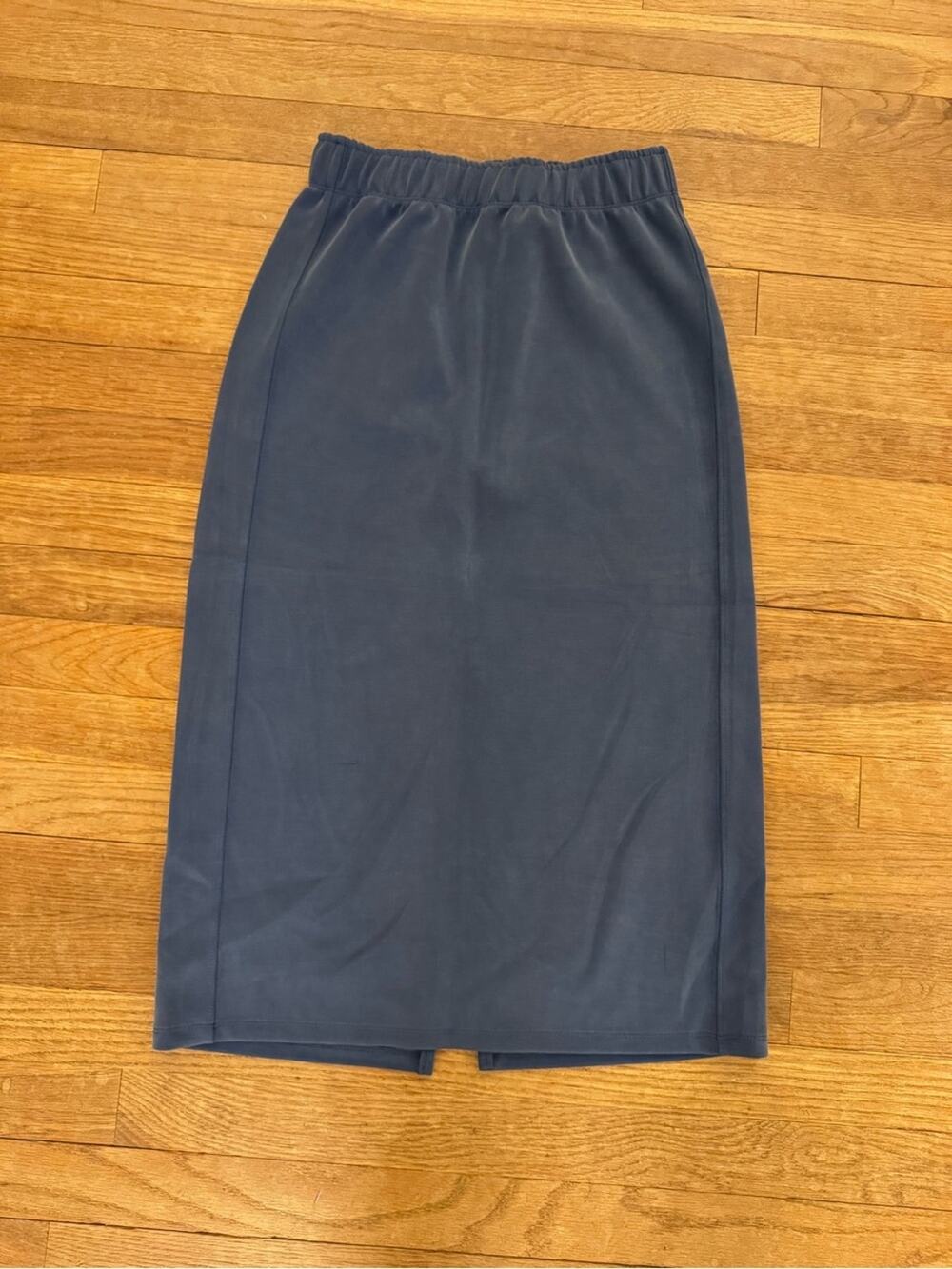 A New Day Women's Blue Stretchy Midi Pencil Skirt - Size XS b11